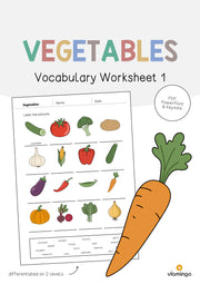 de englisch vegetables vocabulary worksheet 1 001
