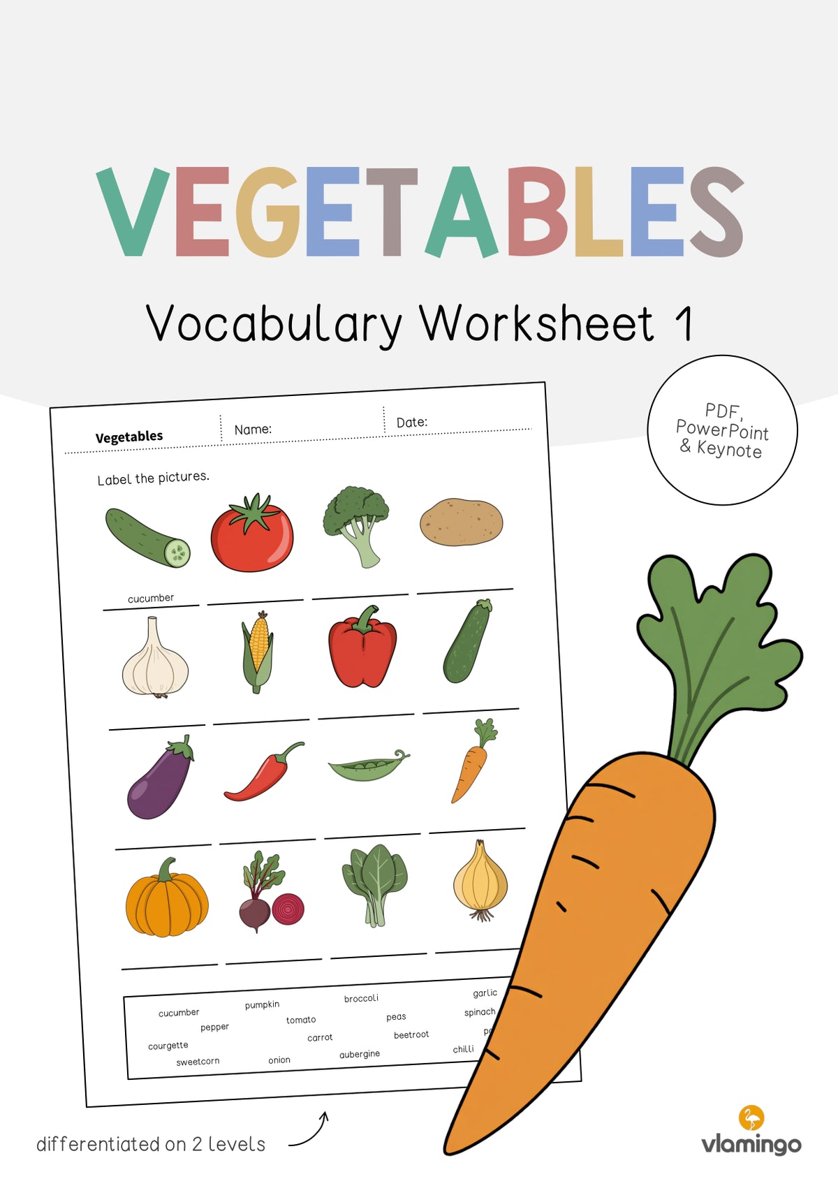 de englisch vegetables vocabulary worksheet 1 001