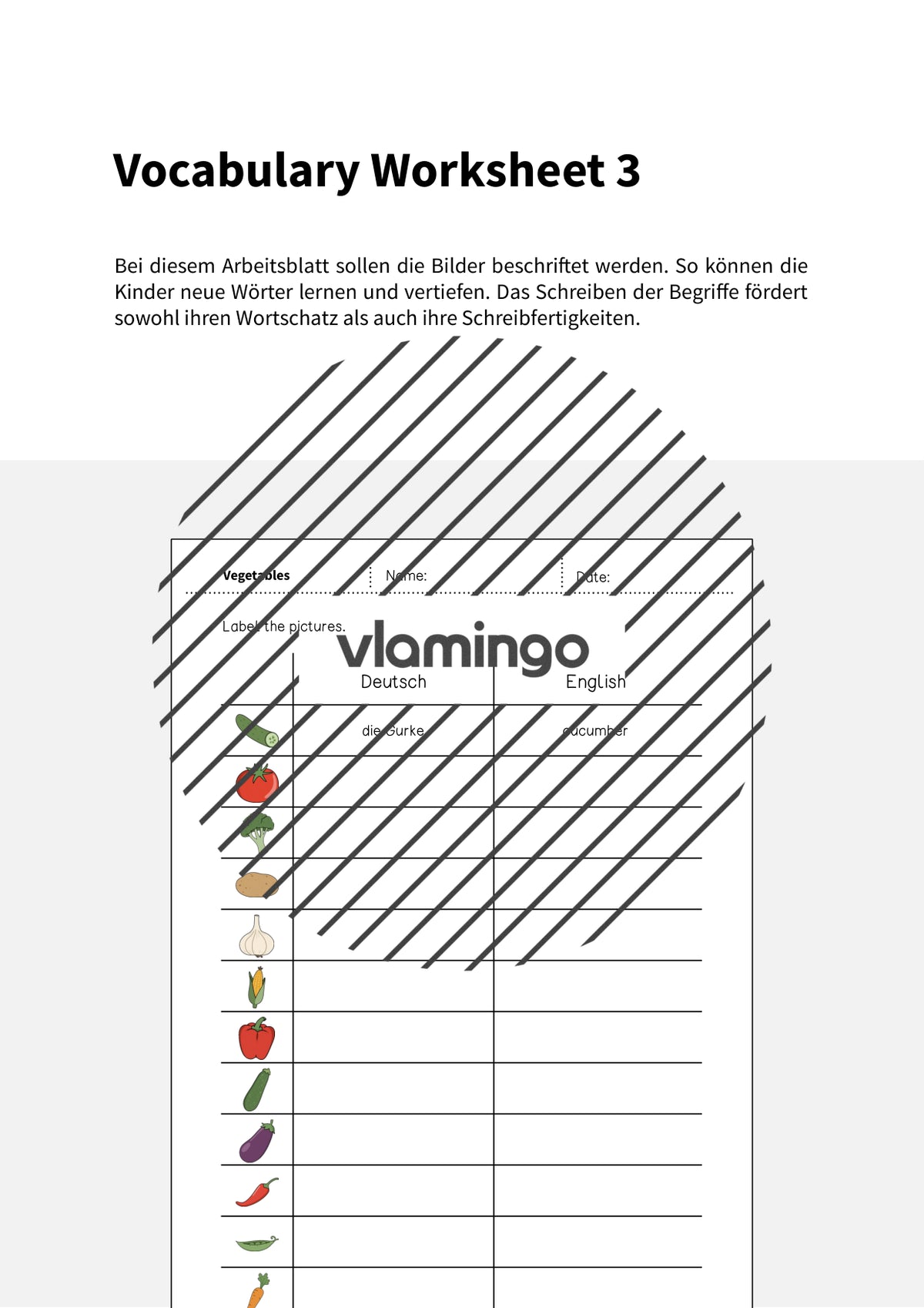 de englisch vegetables vocabulary worksheet 3 002