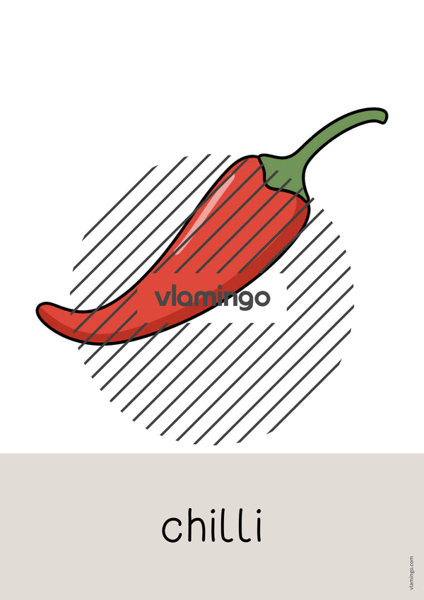de englisch vegetables word and picture cards 012