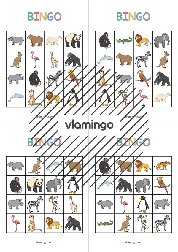 de englisch zoo animals bingo 015