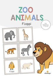 de englisch zoo animals floppi 001