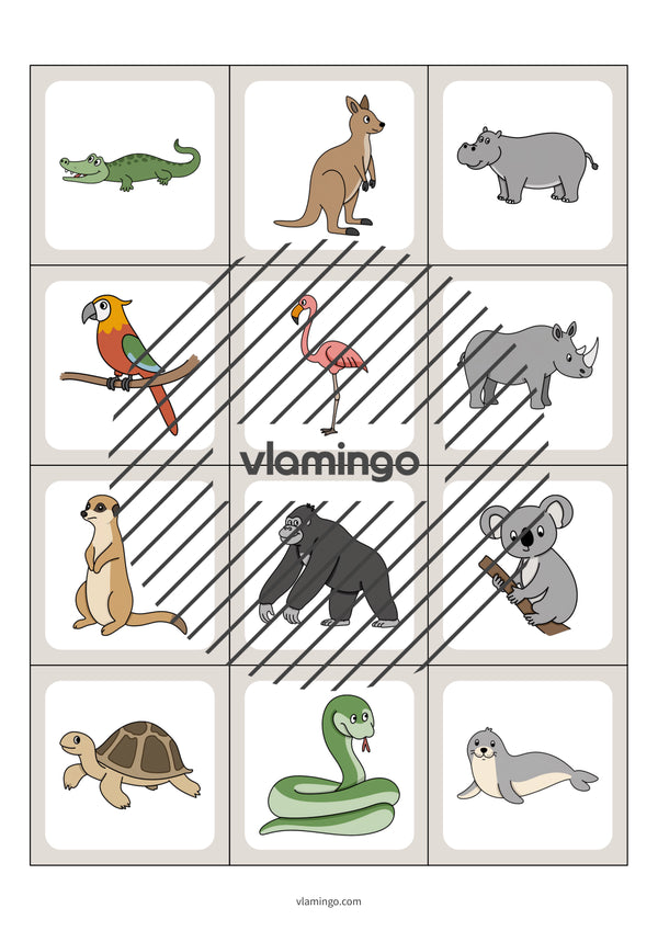 de englisch zoo animals floppi 004