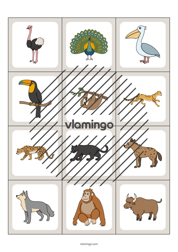 de englisch zoo animals floppi 005