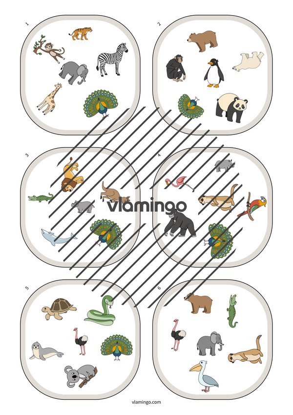 de englisch zoo animals match 005