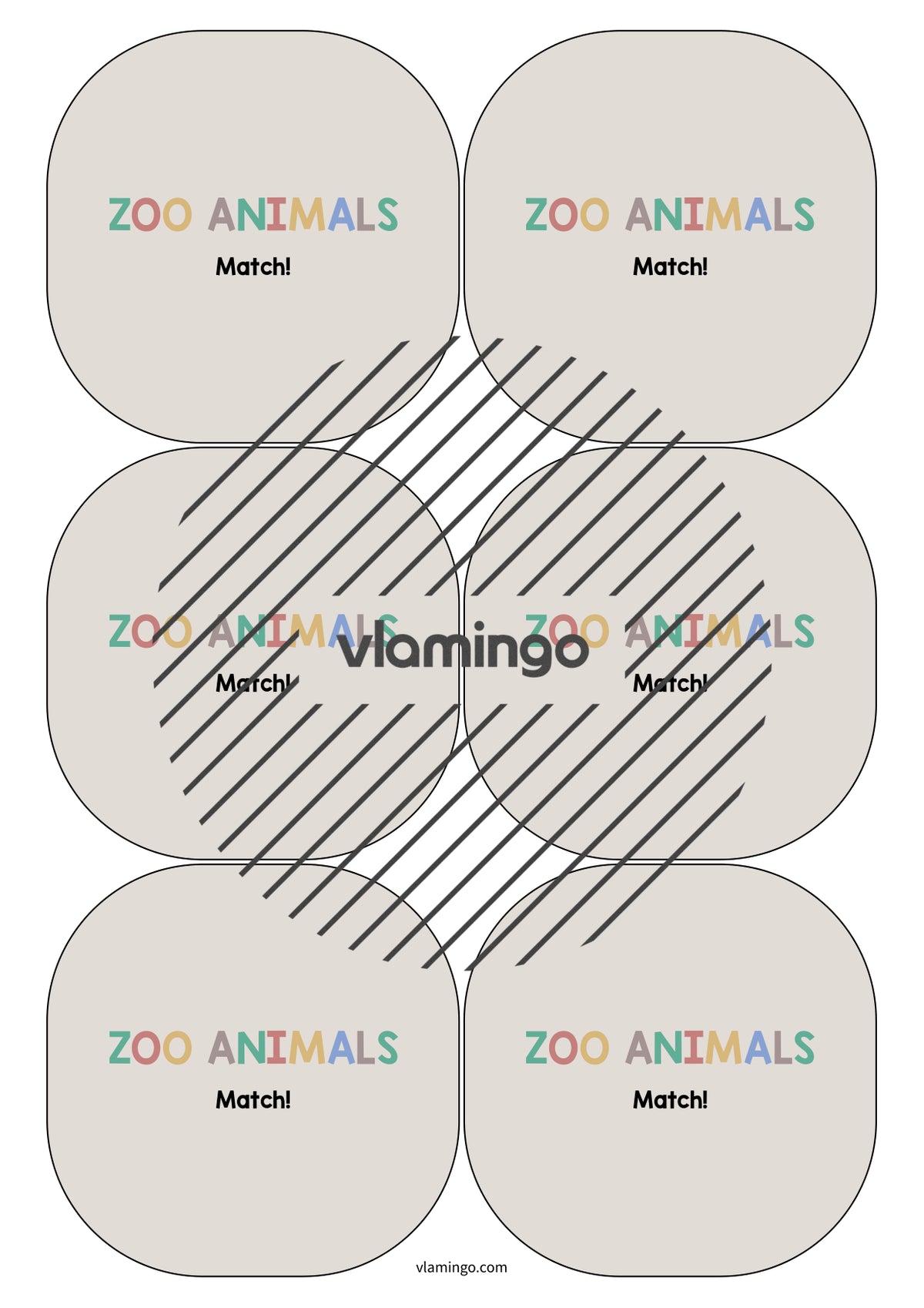 de englisch zoo animals match 011