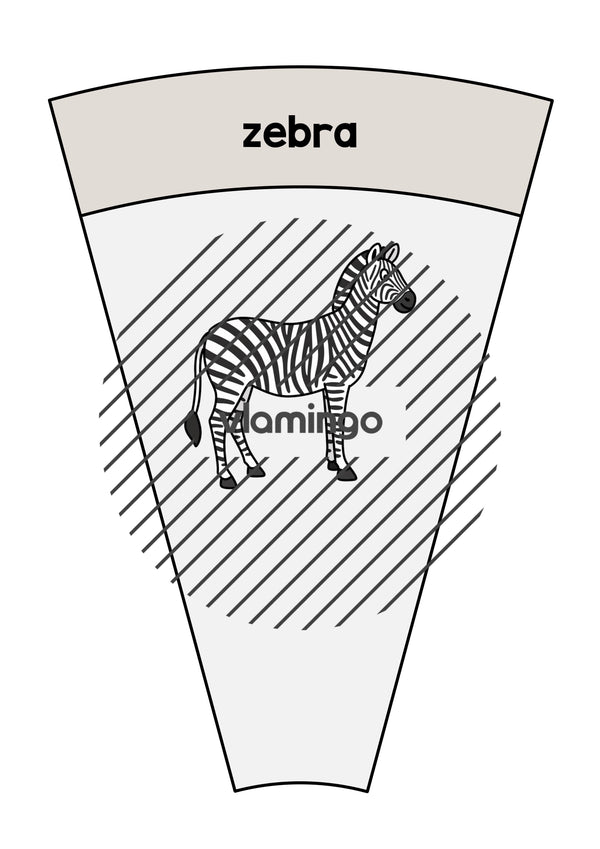 de englisch zoo animals matching circle 023