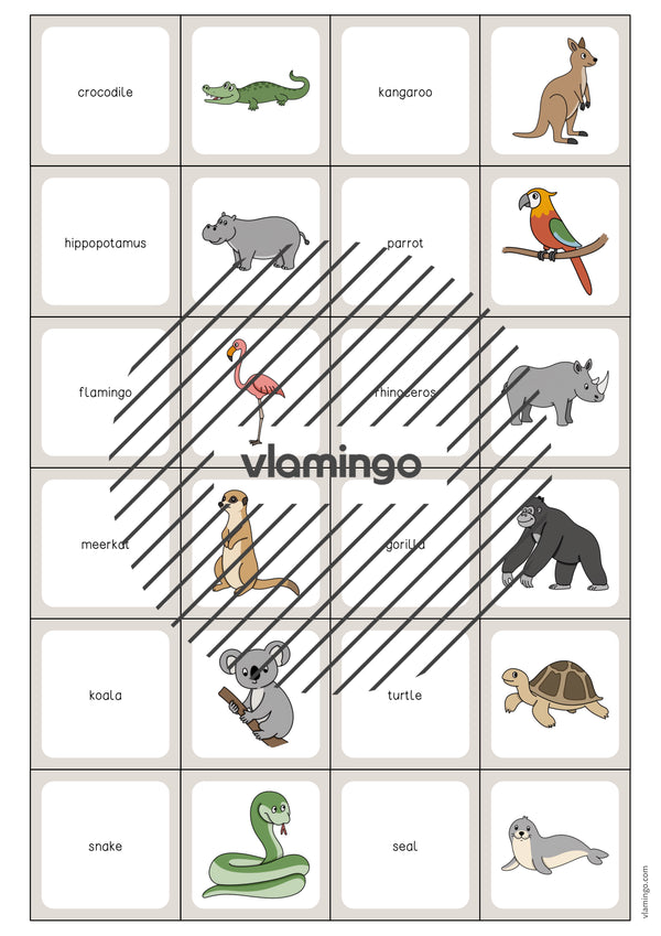 de englisch zoo animals memo game 004