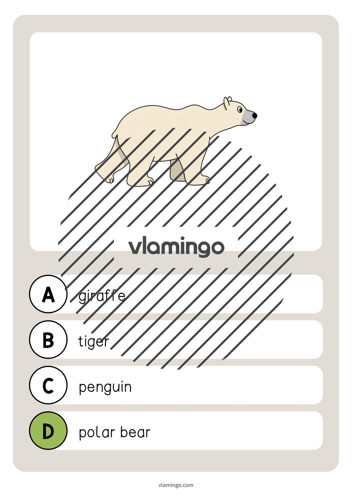 de englisch zoo animals vocabulary quiz 020