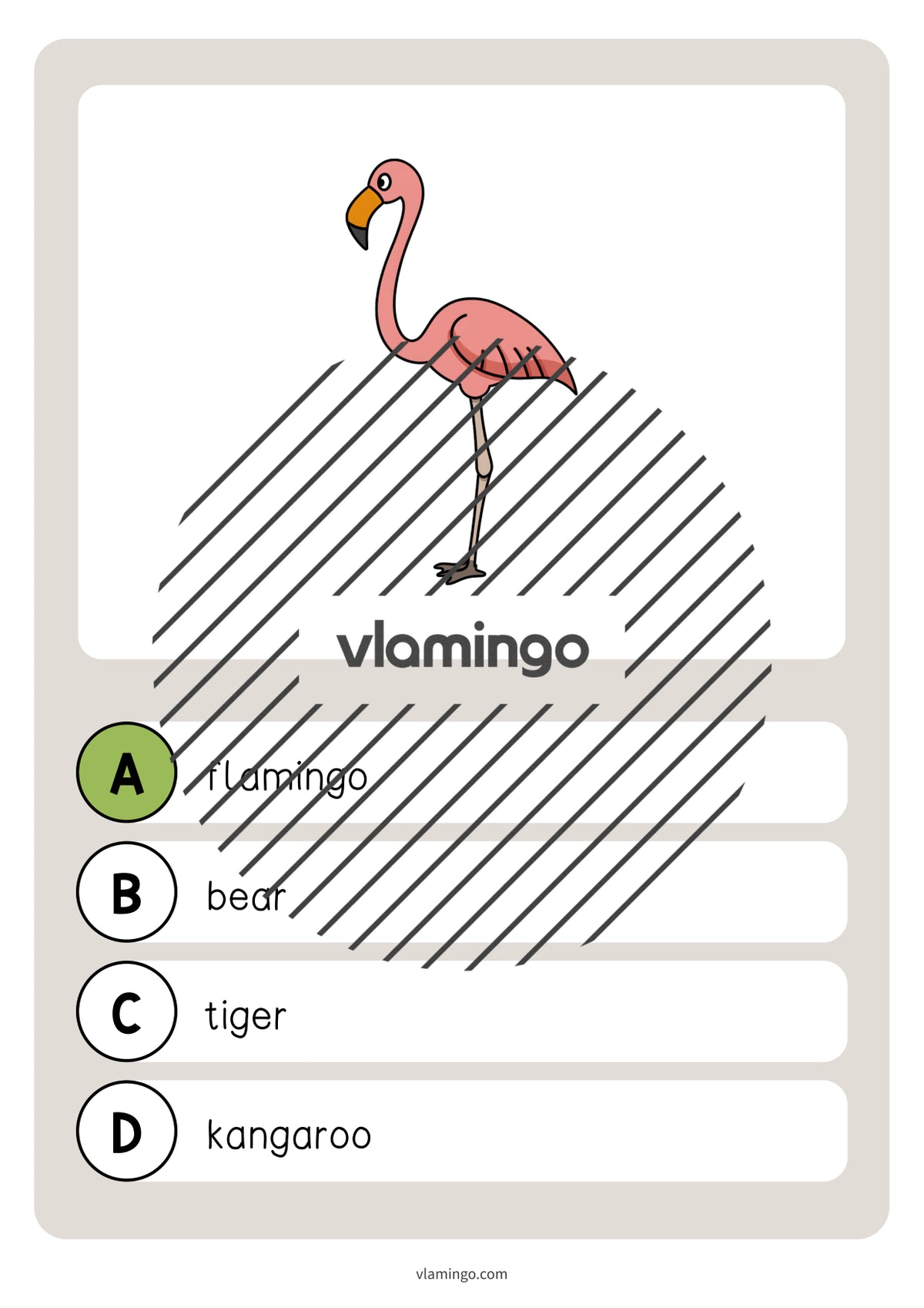 de englisch zoo animals vocabulary quiz 038