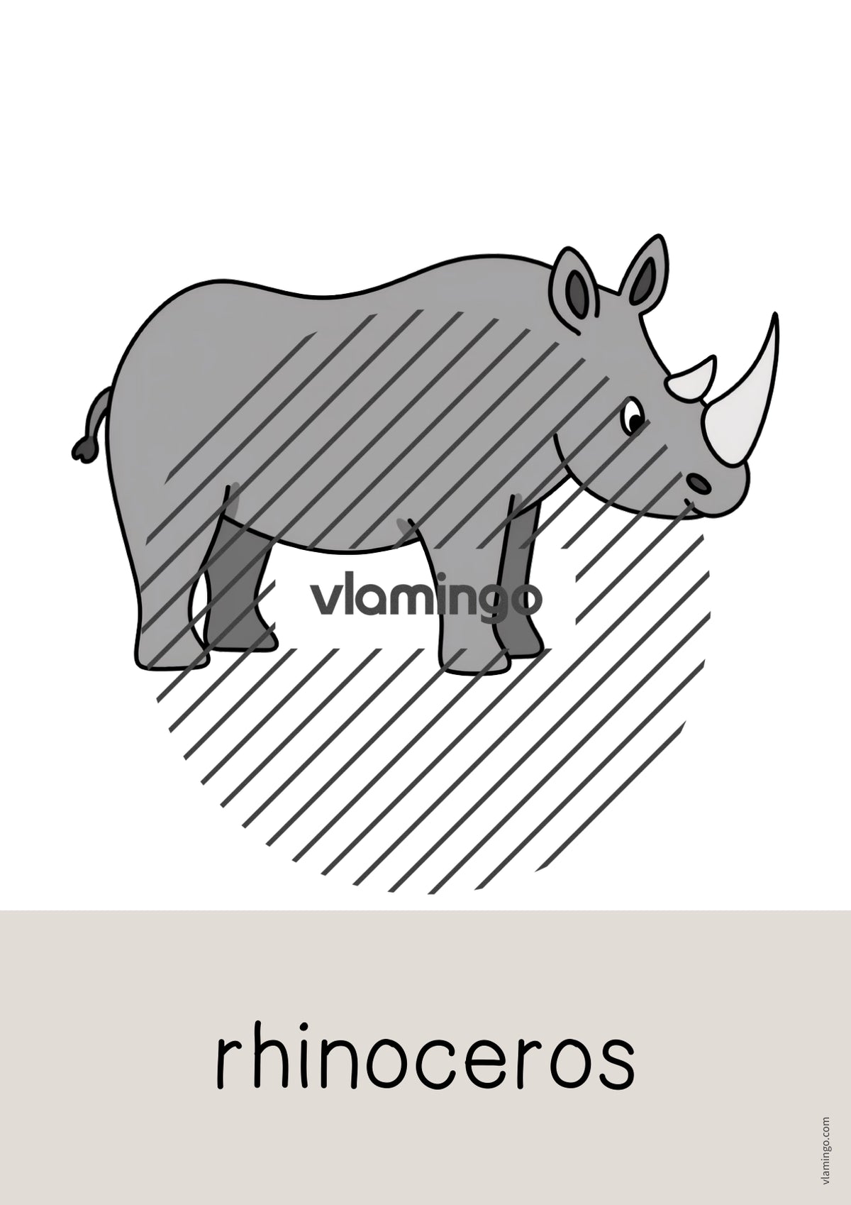 de englisch zoo animals word and picture cards 020