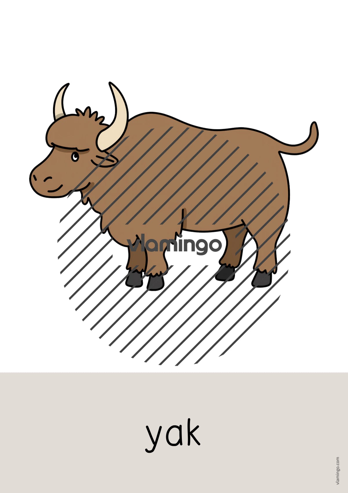 de englisch zoo animals word and picture cards 038