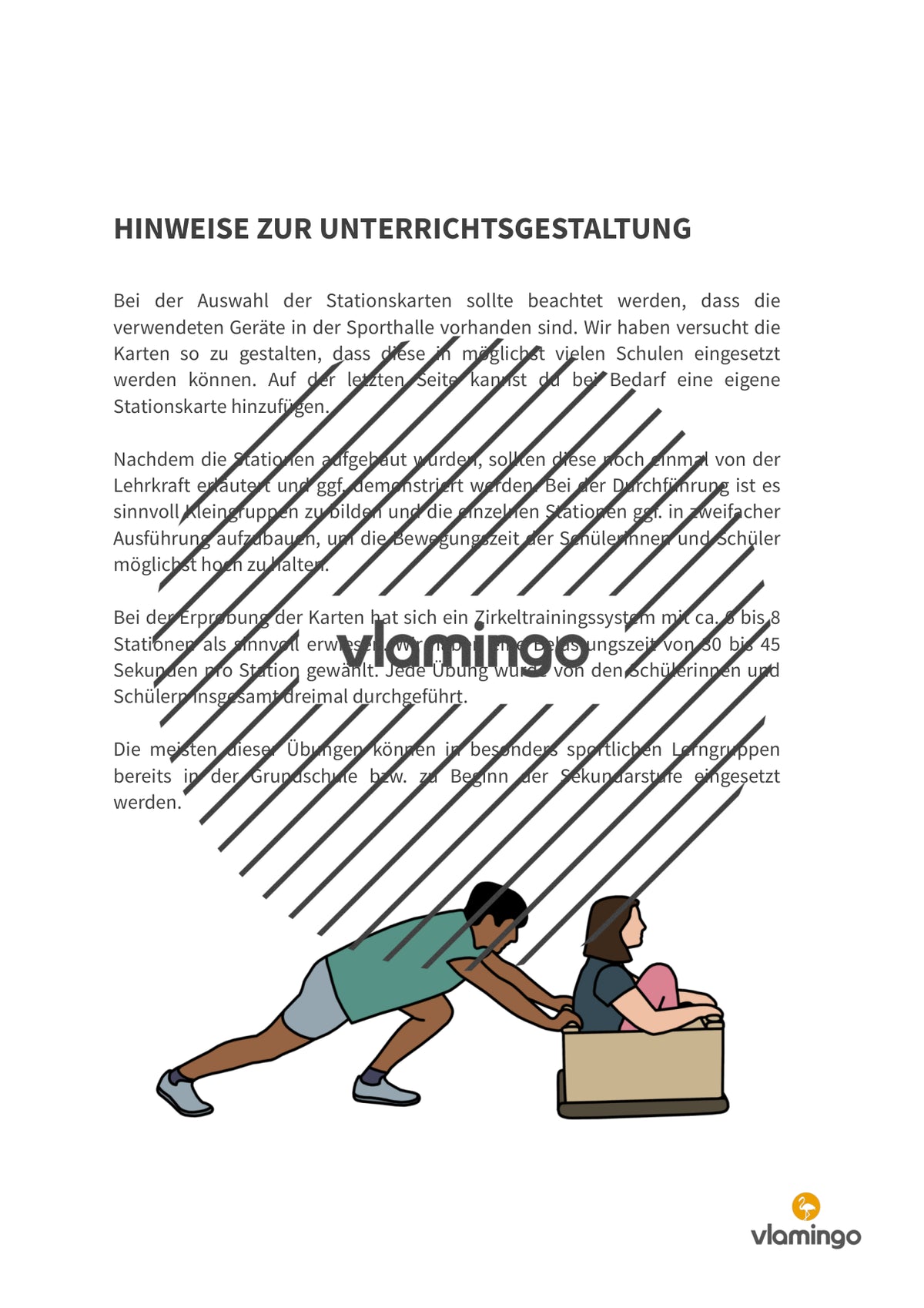 Fitness Crosszirkel: 34 Stationskarten für den Sportunterricht (Functional Training, Zirkeltraining & Fitness an Turngeräten)