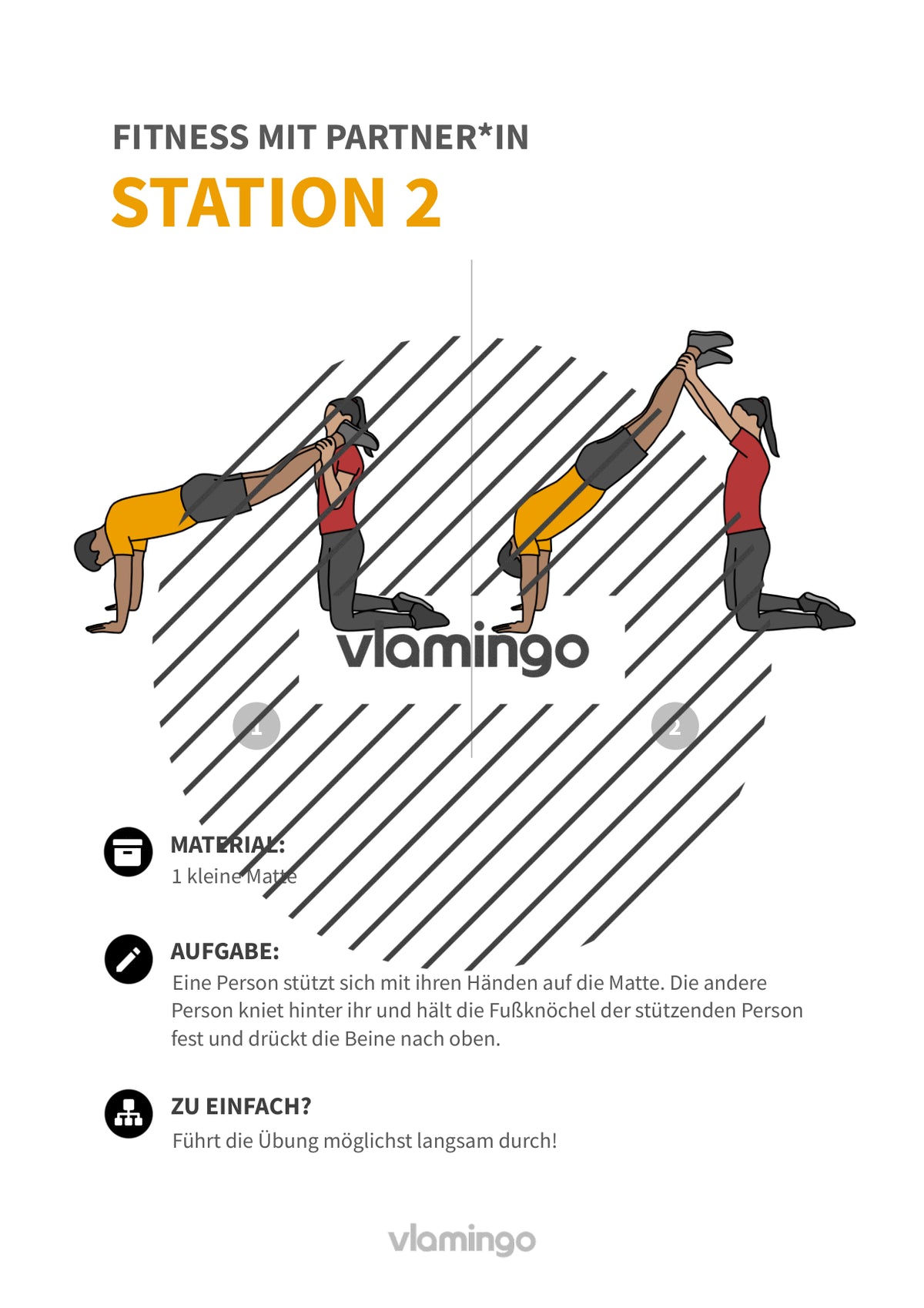 30 Fitnessübungen für ein Partner-Workout (Sport)
