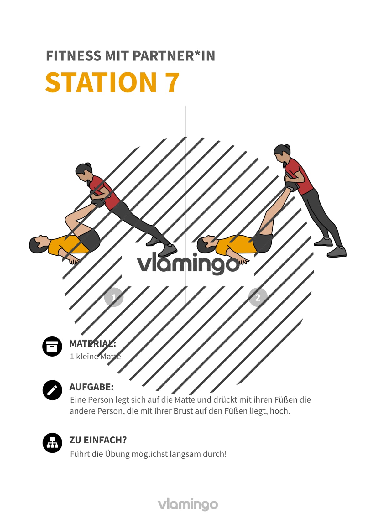 30 Fitnessübungen für ein Partner-Workout (Sport)