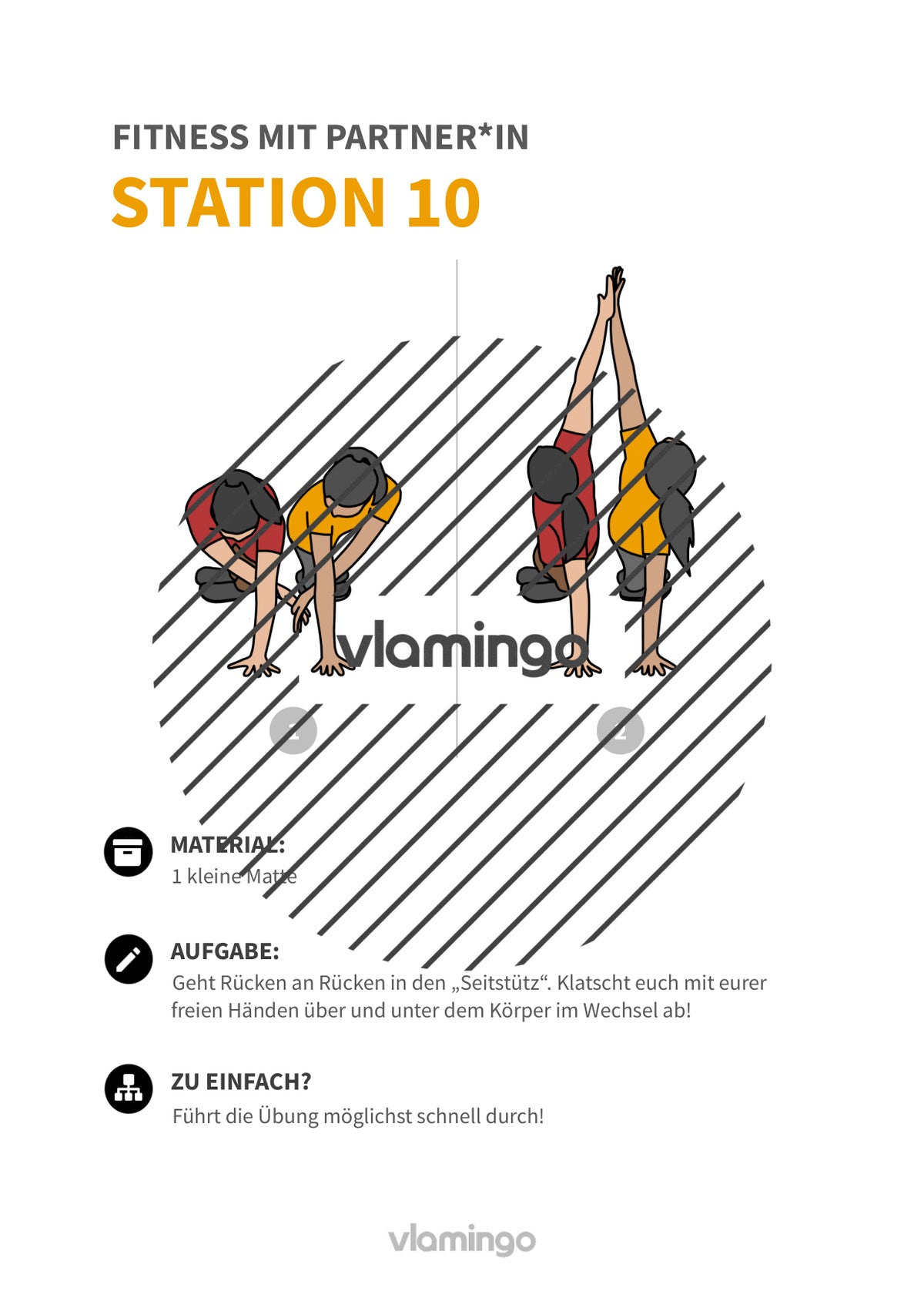 30 Fitnessübungen für ein Partner-Workout (Sport)