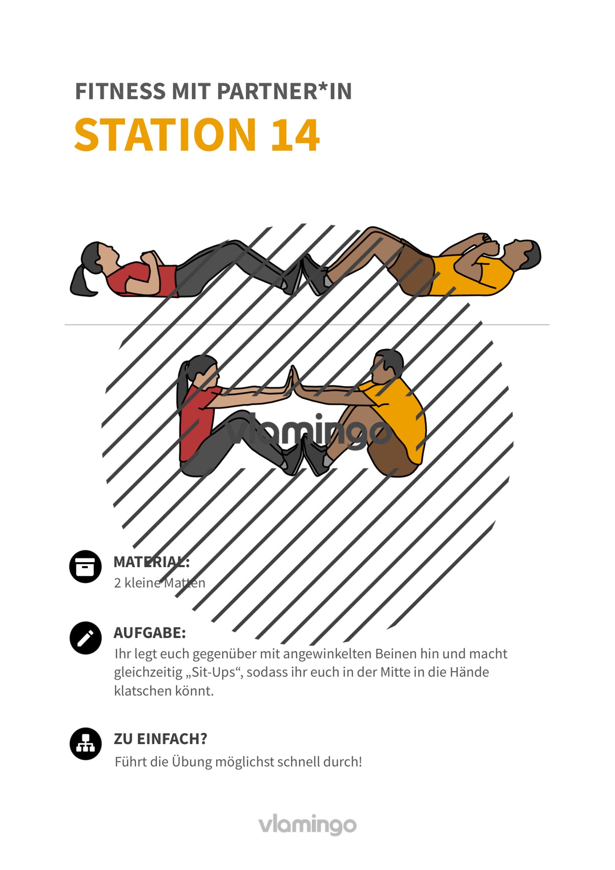 30 Fitnessübungen für ein Partner-Workout (Sport)