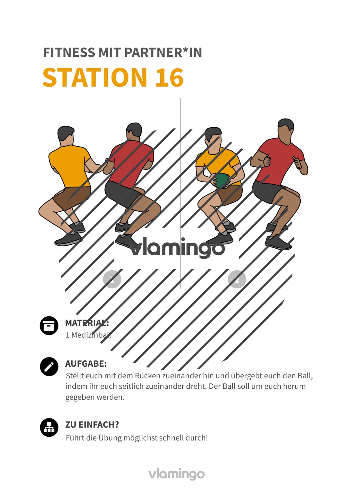 30 Fitnessübungen für ein Partner-Workout (Sport)