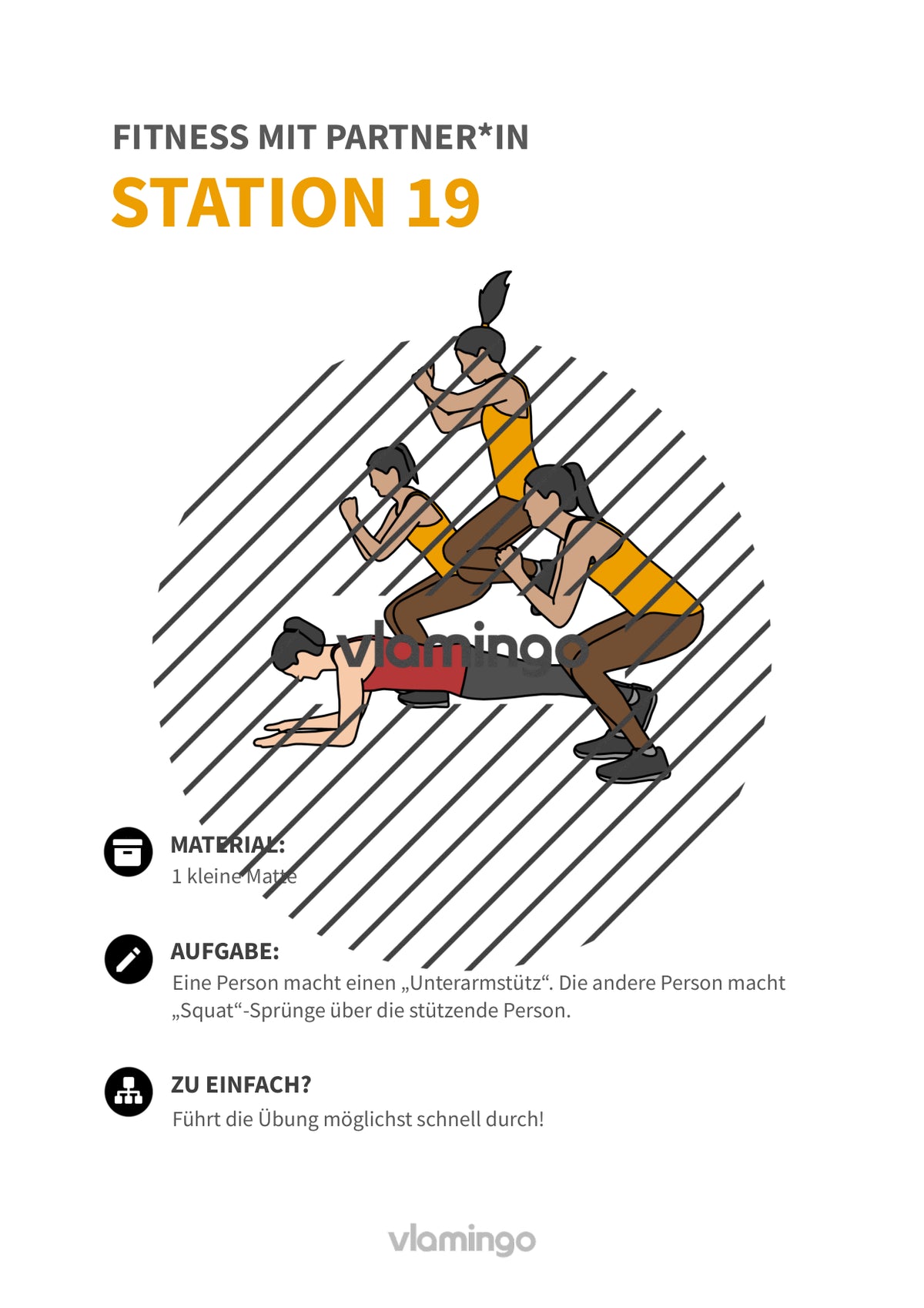 30 Fitnessübungen für ein Partner-Workout (Sport)