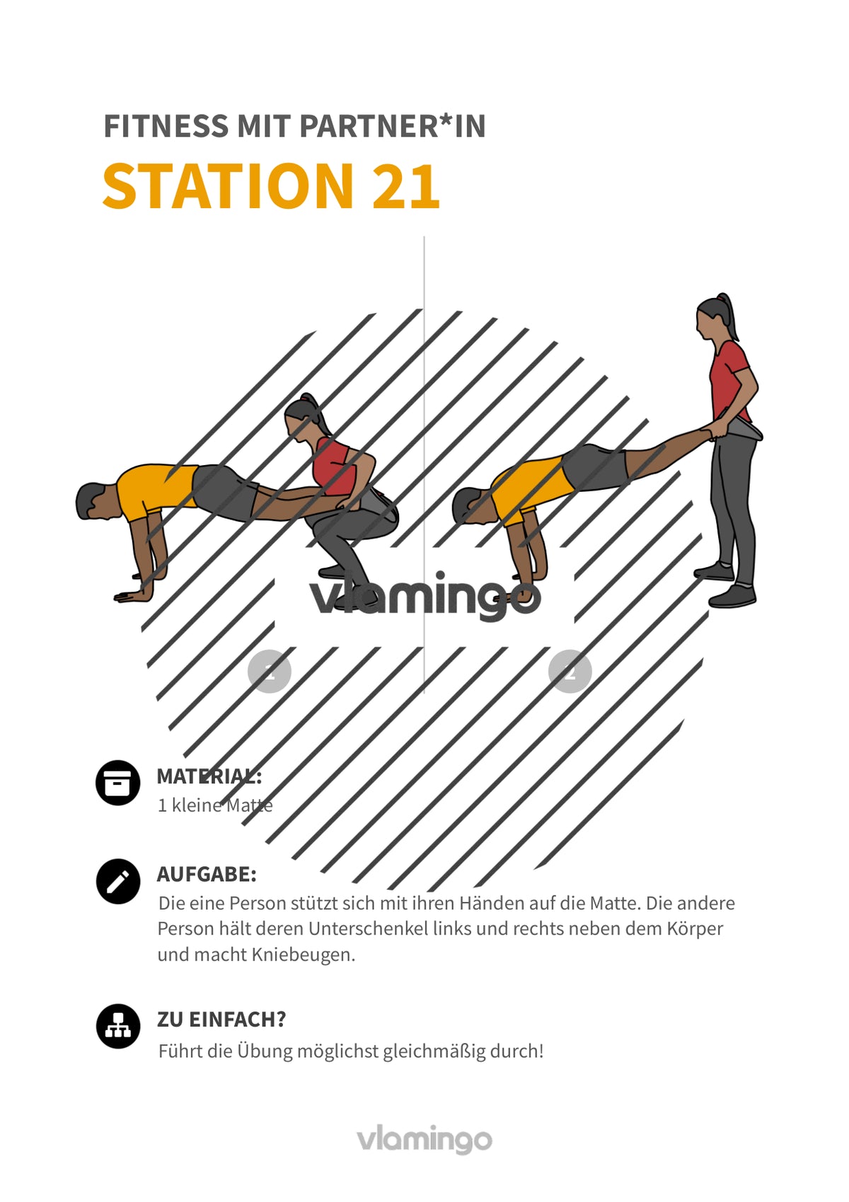 30 Fitnessübungen für ein Partner-Workout (Sport)