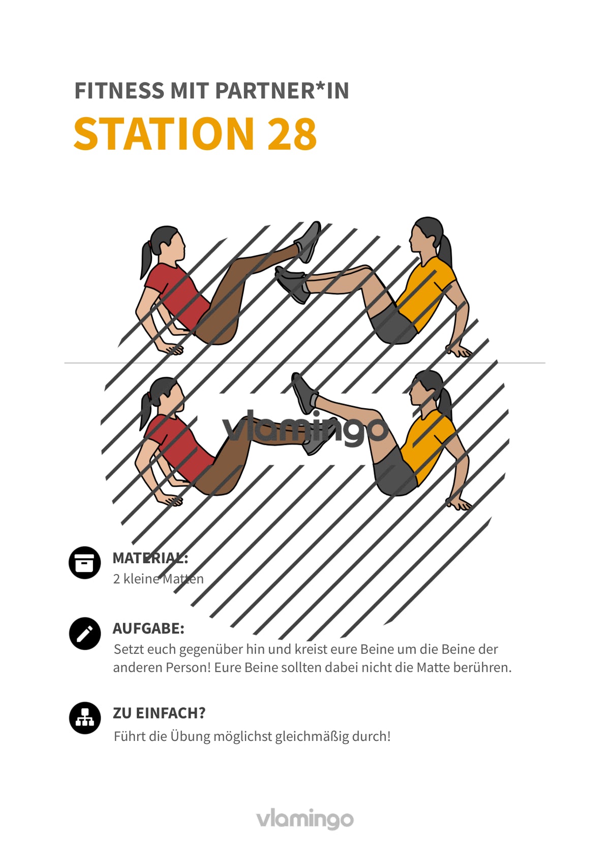 30 Fitnessübungen für ein Partner-Workout (Sport)