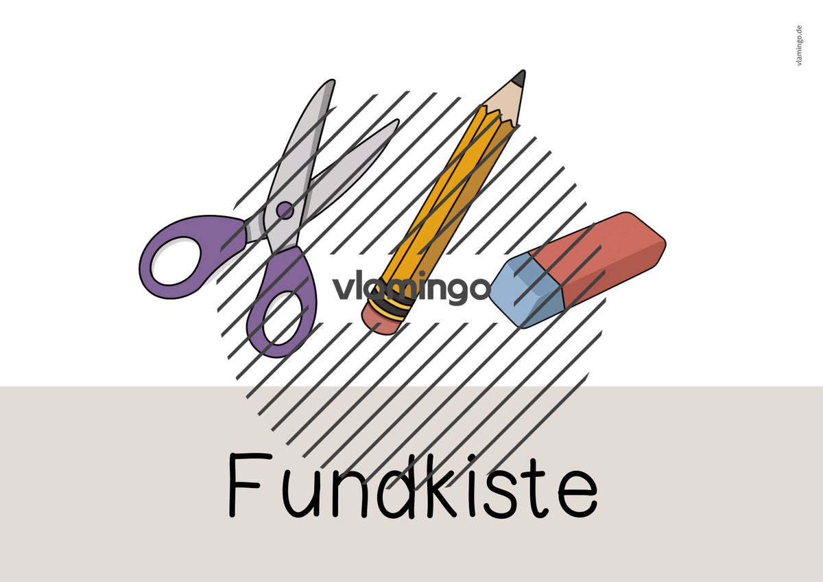 Fundkiste: Bildkarten zum Ausdrucken (Fundsachen / Fundbüro)