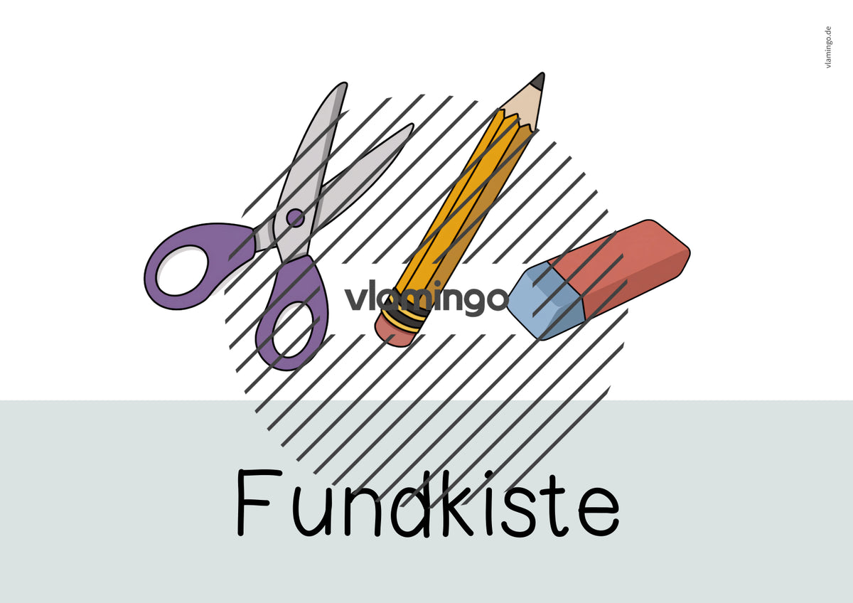 Fundkiste: Bildkarten zum Ausdrucken (Fundsachen / Fundbüro)