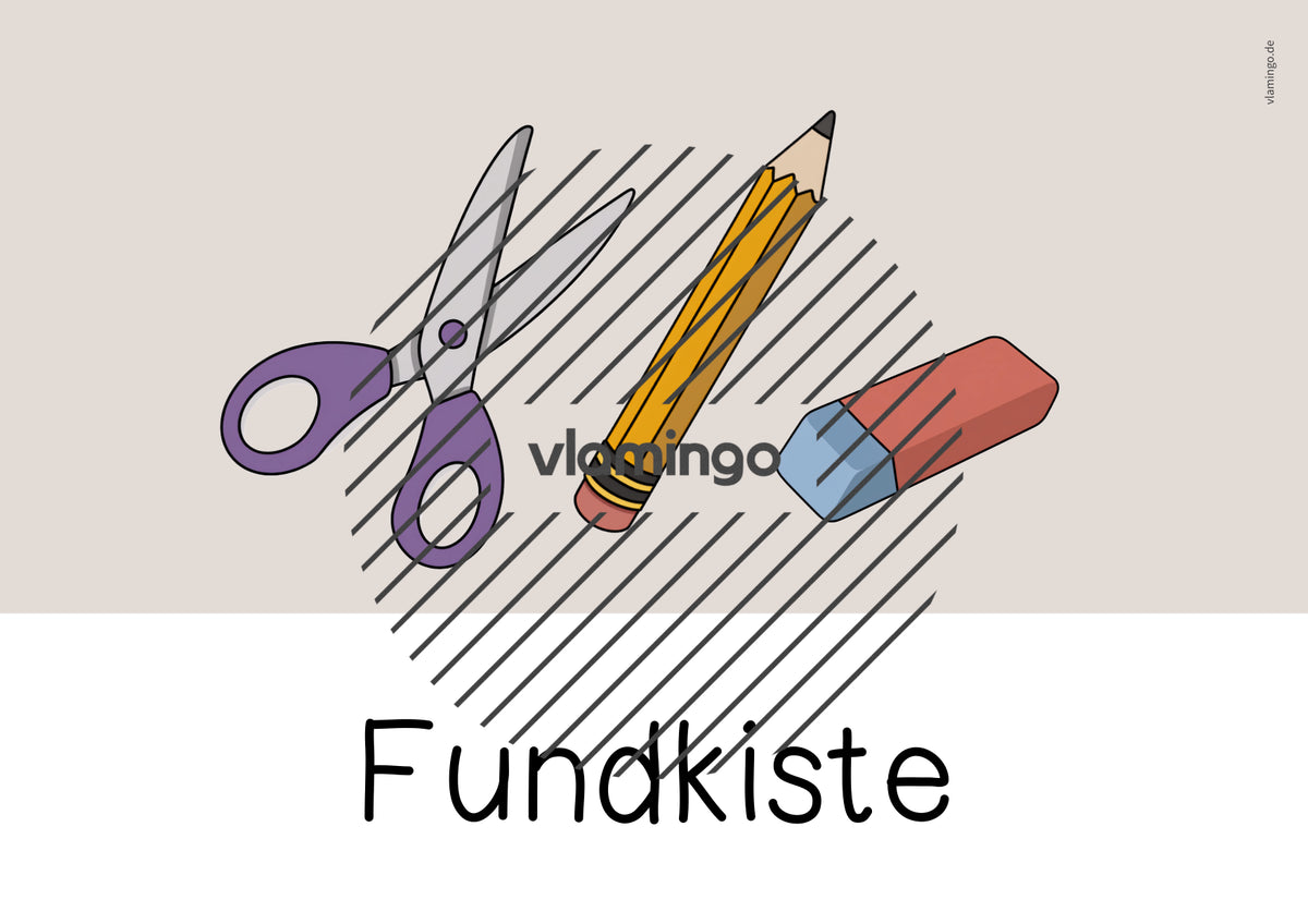 Fundkiste: Bildkarten zum Ausdrucken (Fundsachen / Fundbüro)