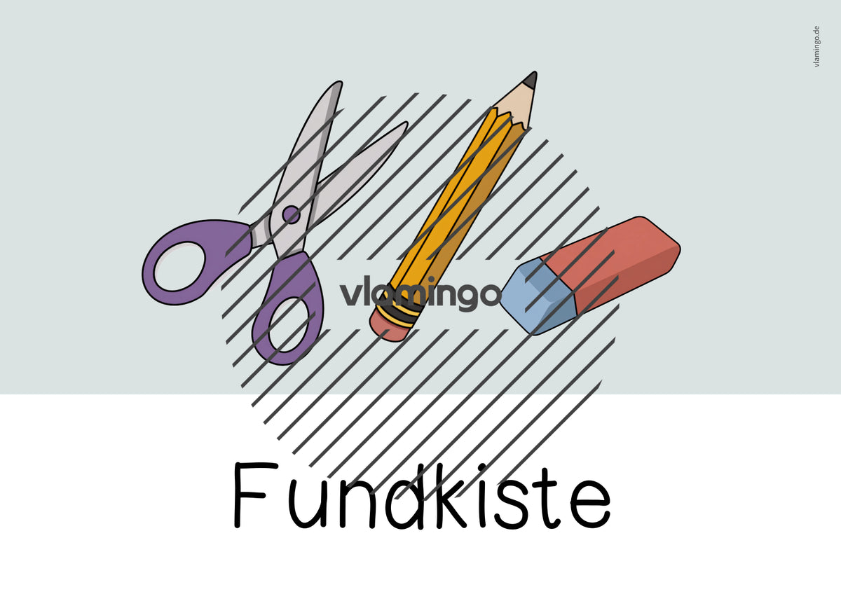 Fundkiste: Bildkarten zum Ausdrucken (Fundsachen / Fundbüro)