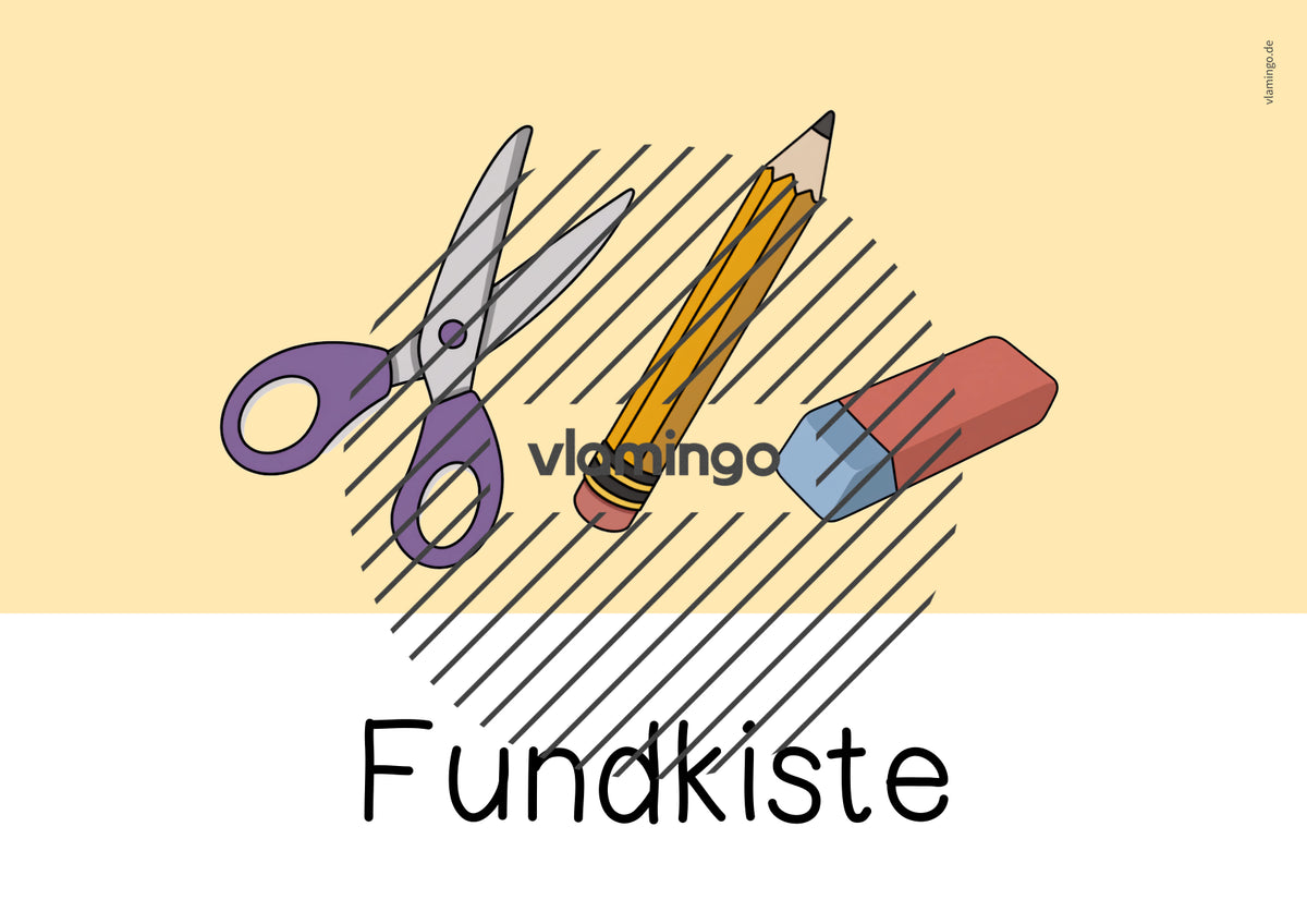 Fundkiste: Bildkarten zum Ausdrucken (Fundsachen / Fundbüro)