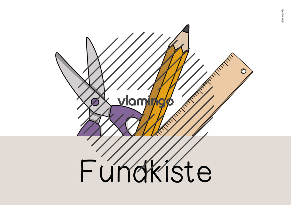 Fundkiste: Bildkarten zum Ausdrucken (Fundsachen / Fundbüro)