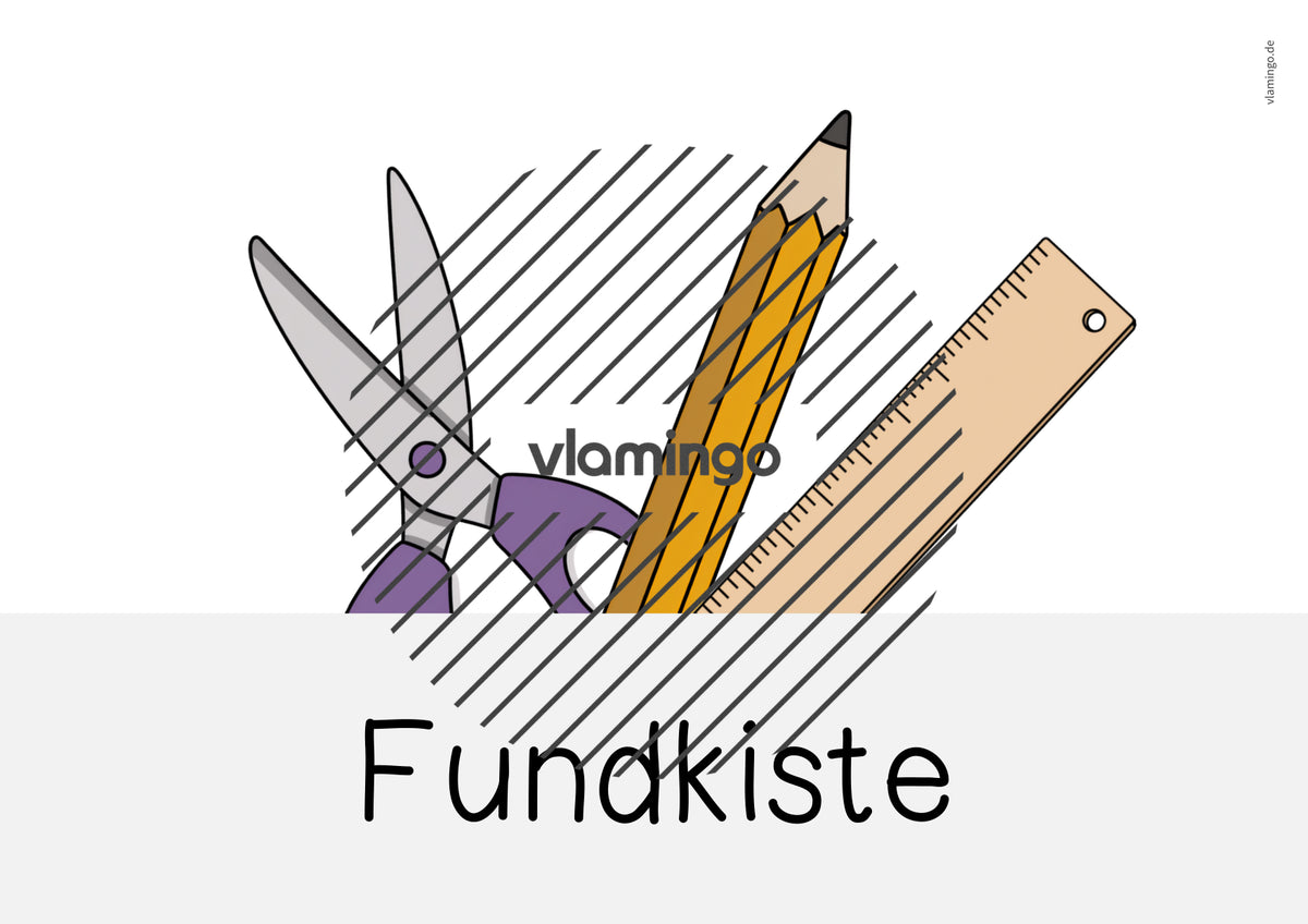 Fundkiste: Bildkarten zum Ausdrucken (Fundsachen / Fundbüro)