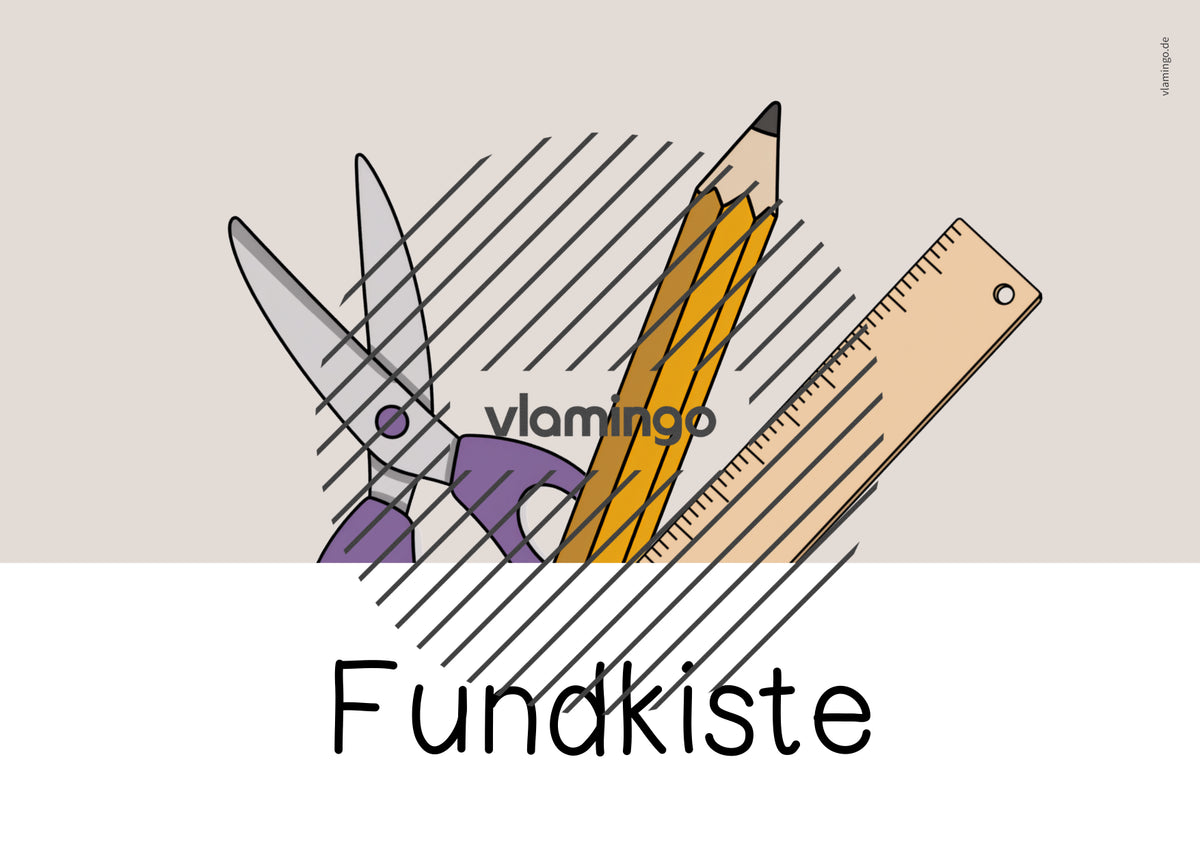 Fundkiste: Bildkarten zum Ausdrucken (Fundsachen / Fundbüro)