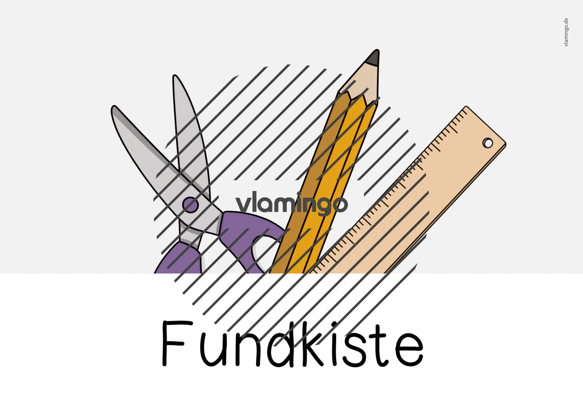 Fundkiste: Bildkarten zum Ausdrucken (Fundsachen / Fundbüro)