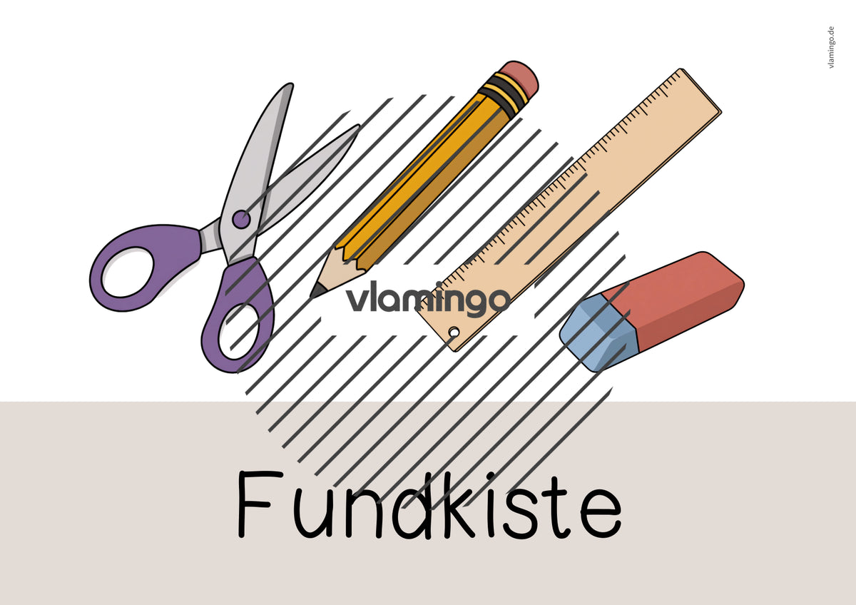 Fundkiste: Bildkarten zum Ausdrucken (Fundsachen / Fundbüro)
