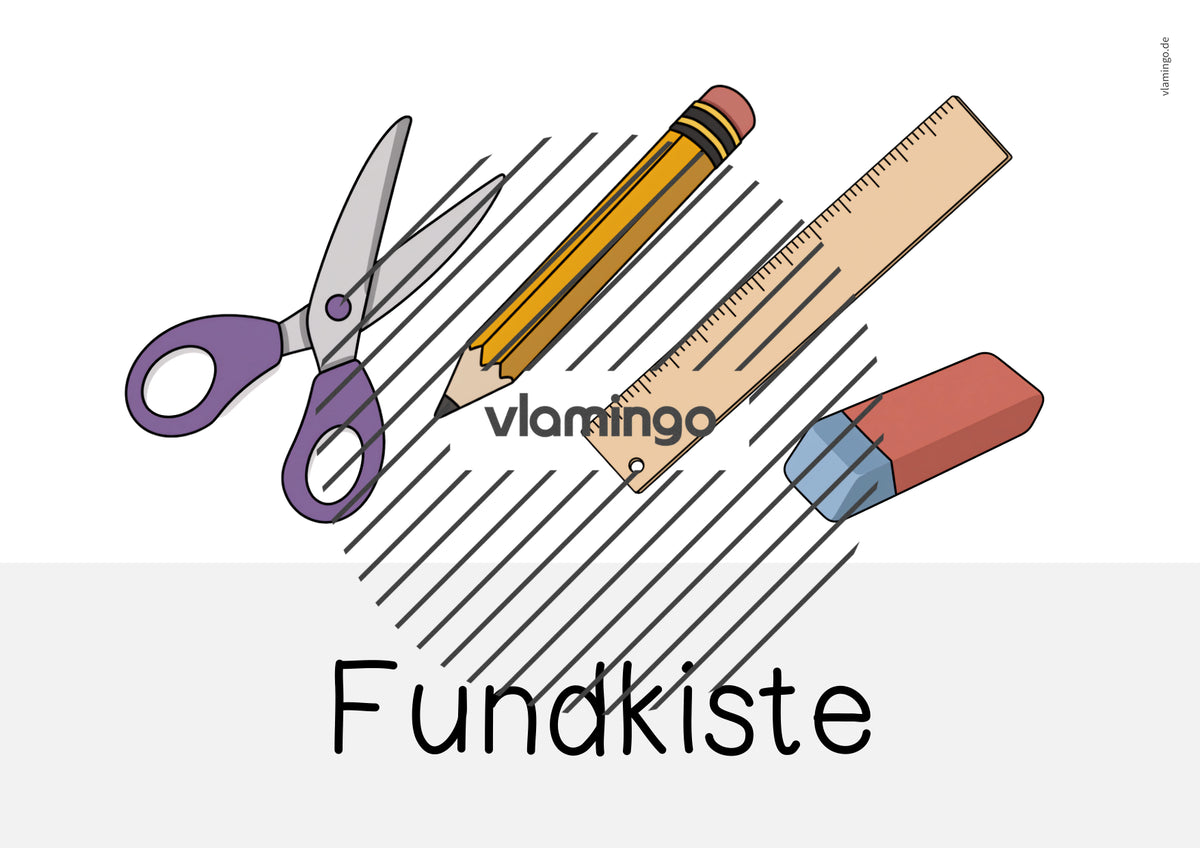 Fundkiste: Bildkarten zum Ausdrucken (Fundsachen / Fundbüro)