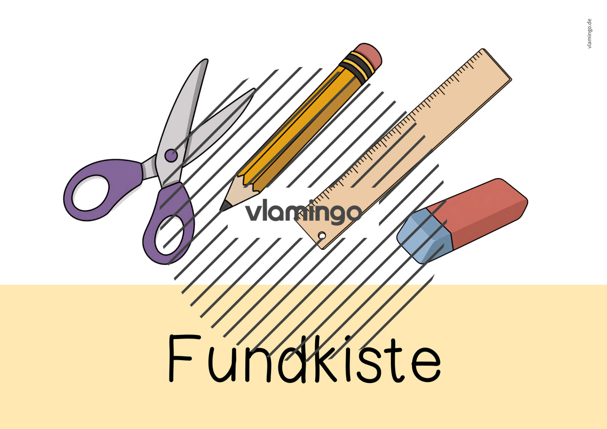 Fundkiste: Bildkarten zum Ausdrucken (Fundsachen / Fundbüro)