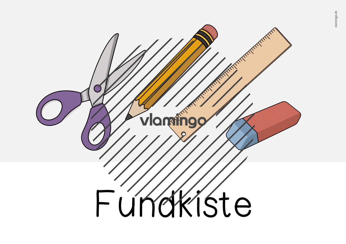 Fundkiste: Bildkarten zum Ausdrucken (Fundsachen / Fundbüro)