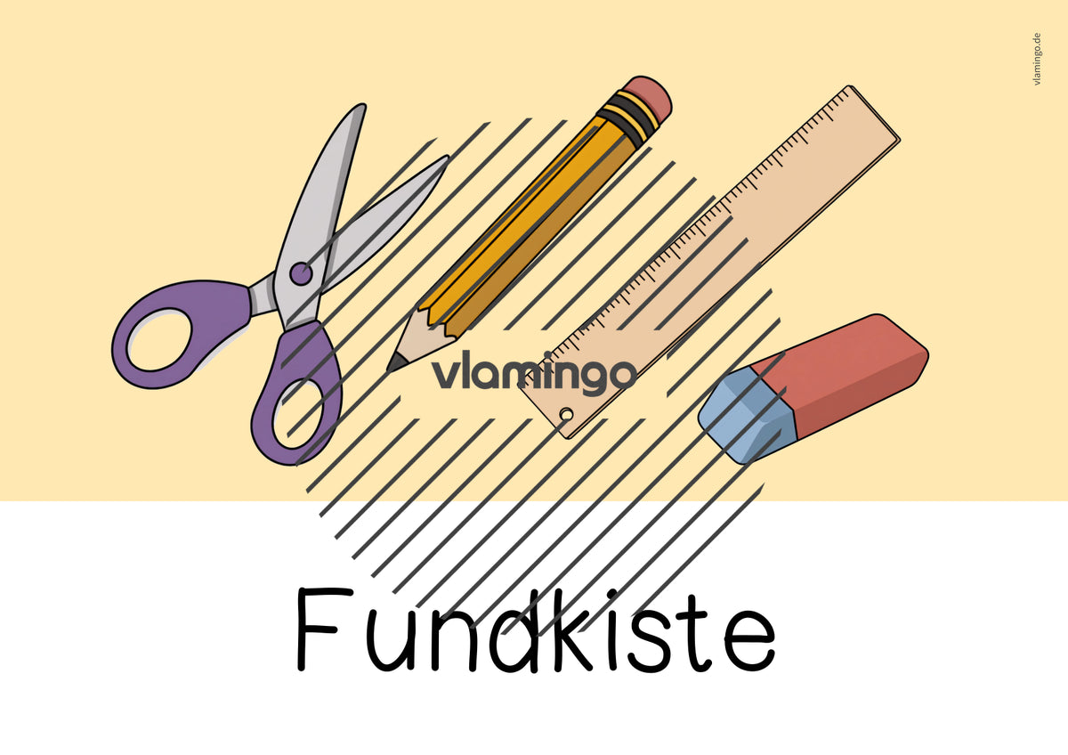 Fundkiste: Bildkarten zum Ausdrucken (Fundsachen / Fundbüro)