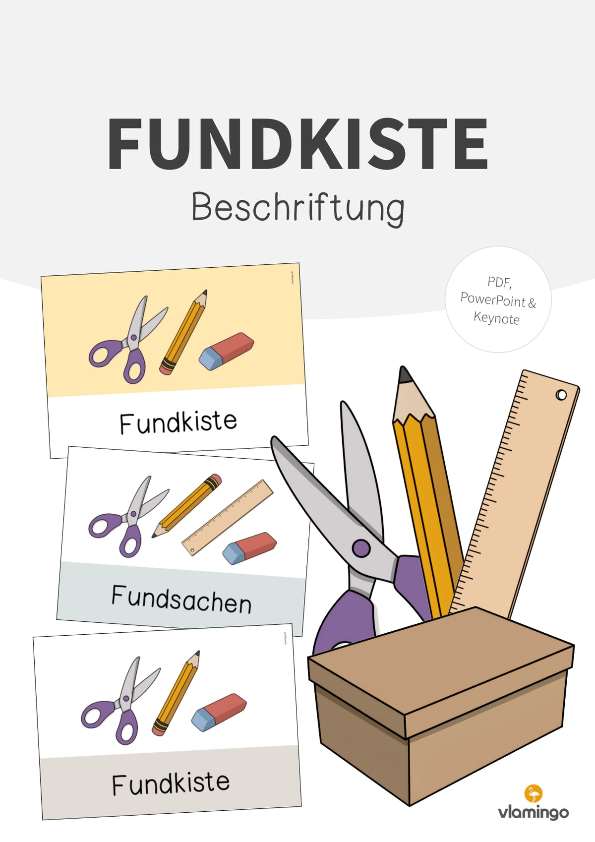 Fundkiste: Bildkarten zum Ausdrucken (Fundsachen / Fundbüro)