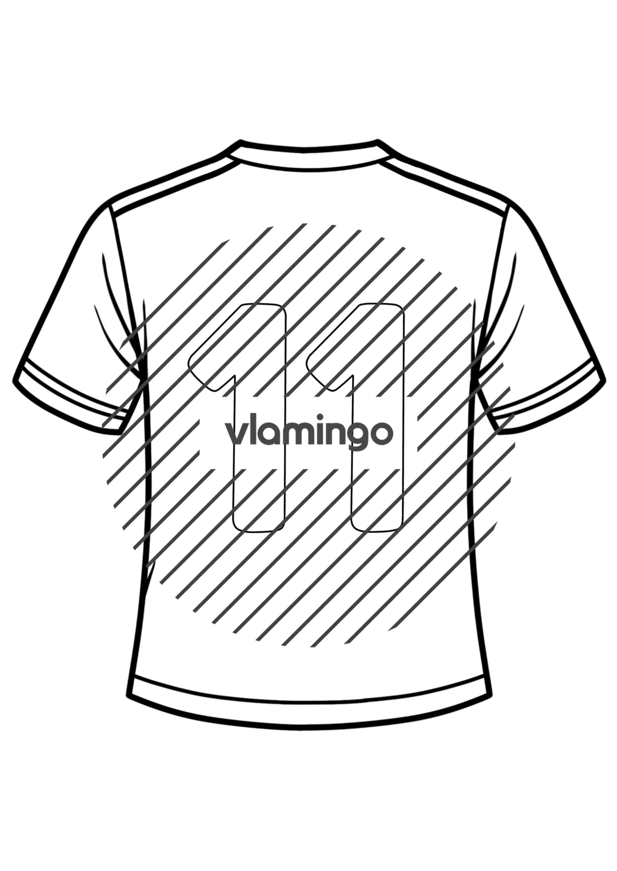 Fußball-WM 2026: Eigenes Trikot gestalten (Malvorlagen)