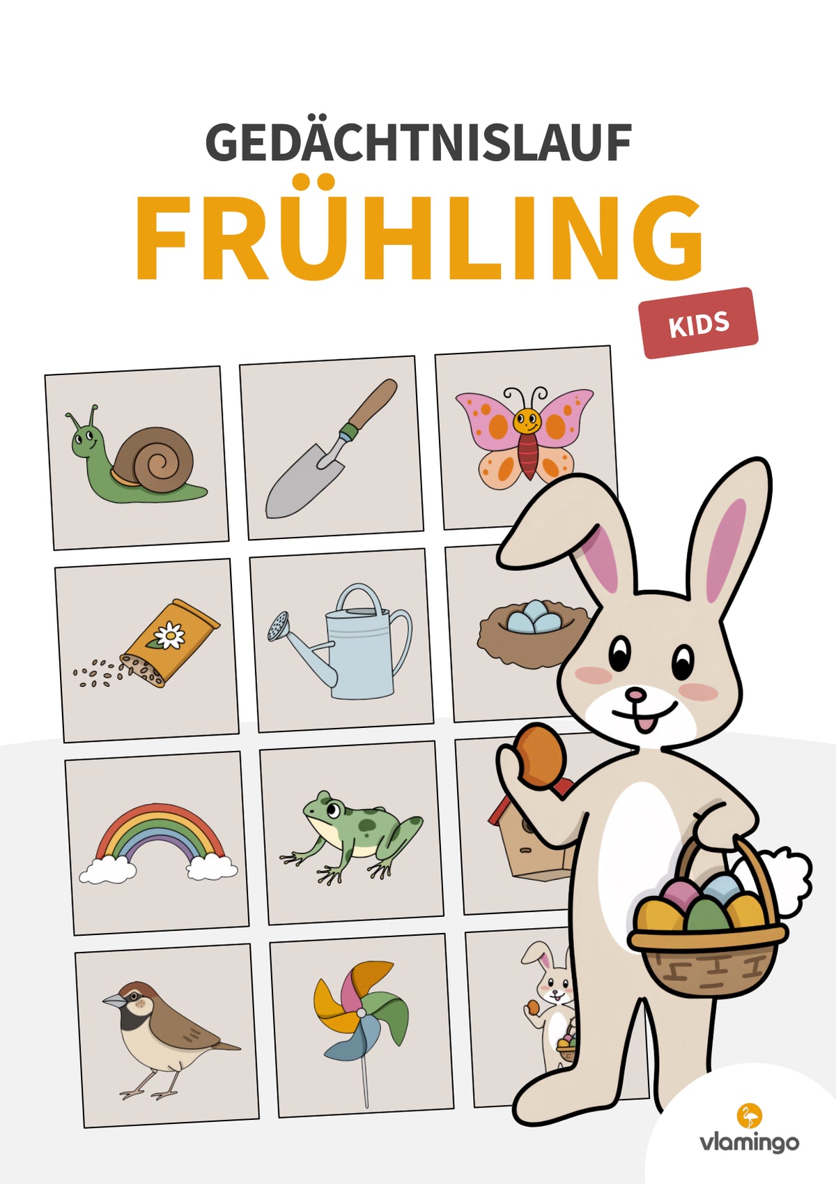 Gedächtnislauf für Kids: Frühlingsedition (Sportunterricht)