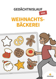 Gedächtnislauf für Kids: In der Weihnachtsbäckerei (Sportunterricht)