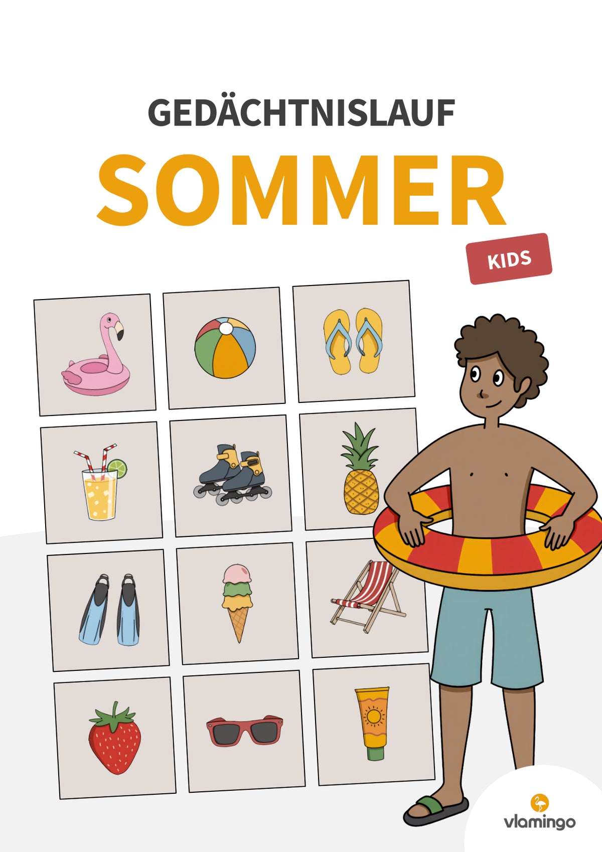 Gedächtnislauf für Kids: Sommer-Edition (Sportunterricht)