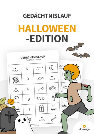 Gedächtnislauf: Halloween-Edition für den Sportunterricht