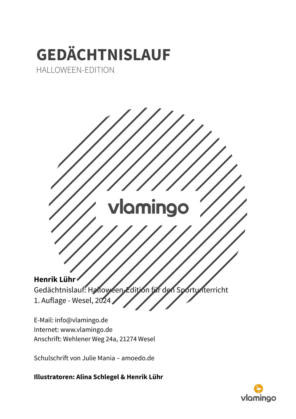 Gedächtnislauf: Halloween-Edition für den Sportunterricht