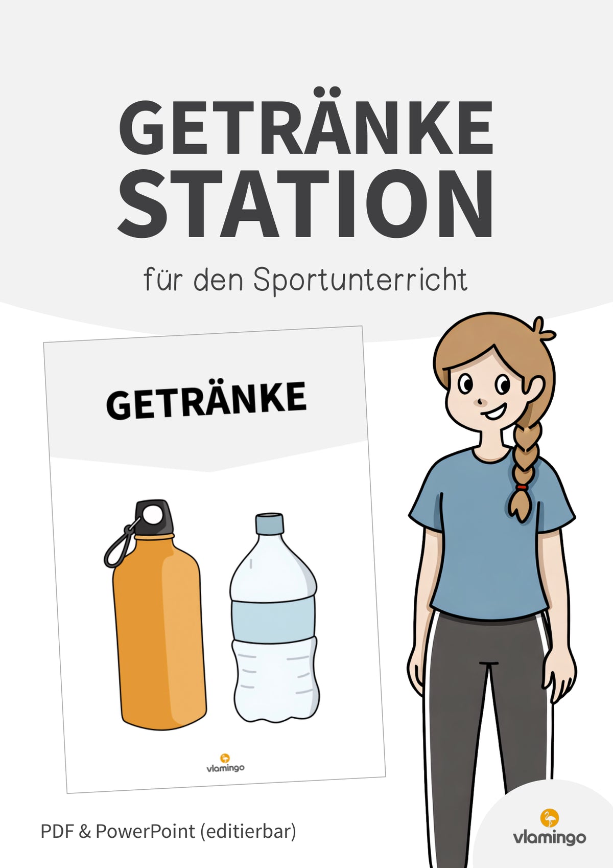 Getränkestation für den Sportunterricht (Trinkpause)