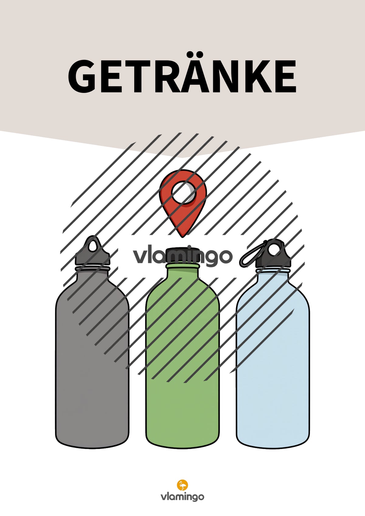 Getränkestation für den Sportunterricht (Trinkpause)