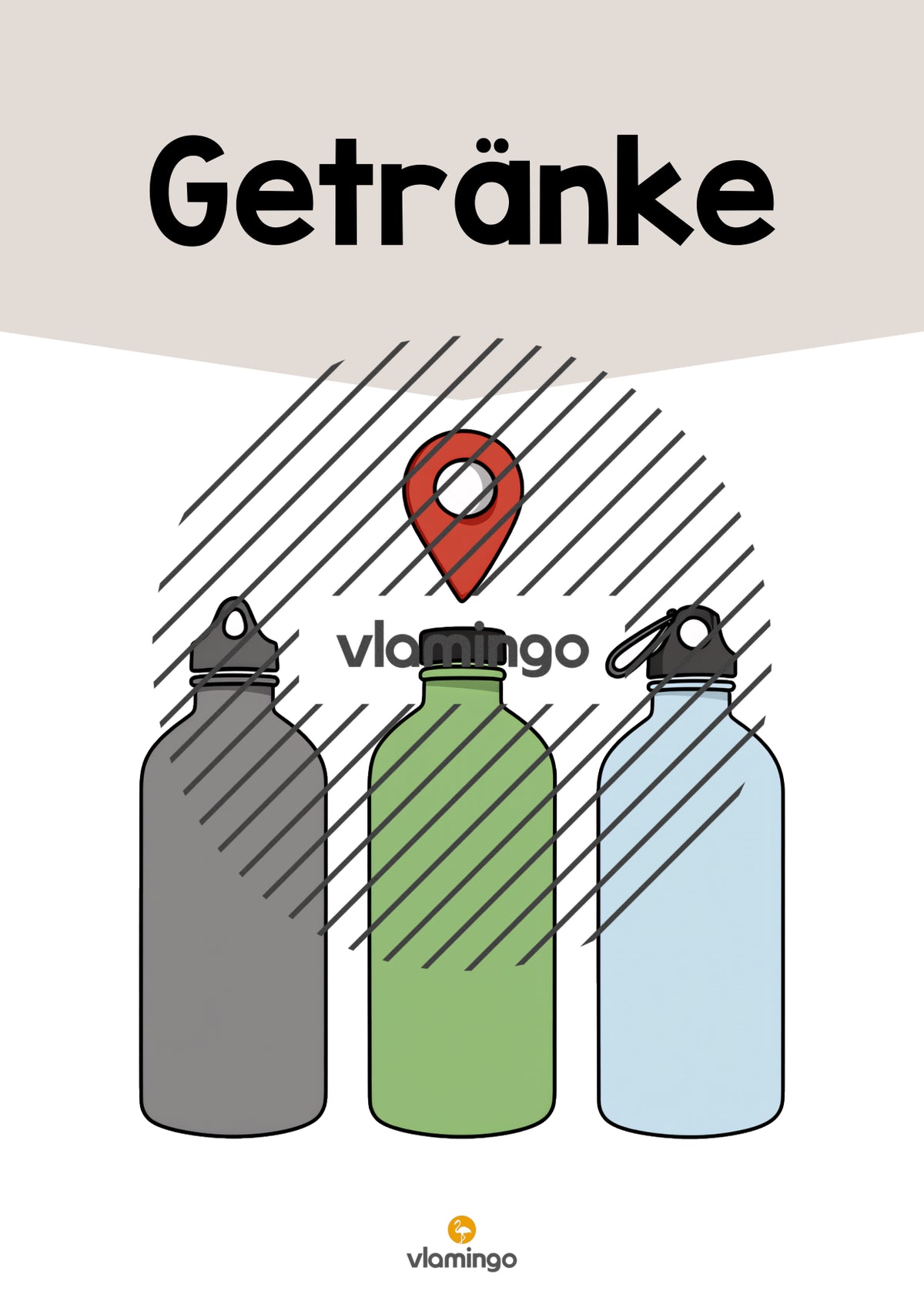Getränkestation für den Sportunterricht (Trinkpause)