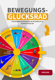 Bewegungsglücksrad: Video, Wordwall- & PowerPoint-Vorlage